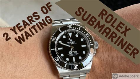 rolex submariner waitlist 2023|rolex wait times 2024.